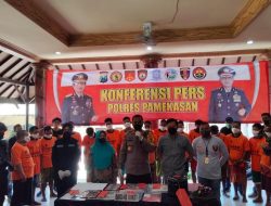 Kecanduan Judi Online, 16 Pelaku Perjudian Diamankan Polres Pamekasan