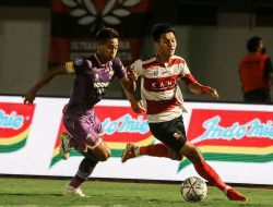 Persita Tangerang Kalah Tipis 0-1 Atas Tamu Madura United