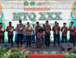 Meriah, Bupati Baddrut Tamam Resmi Buka MTQ Ke XXX Tingkat Kabupaten Pamekasan