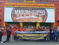 Gelar Deklarasi Perdamaian, Aliansi Suporter Pamekasan Siap Jaga Kondusifitas