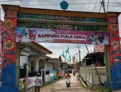 Kompak, Tentenan Timur Pamekasan Jadi Kampung Piala Dunia