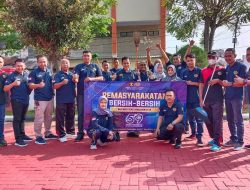 Sambut Hari Bhakti Pemasyarakatan Ke-59, Lapas Narkotika Pamekasan Giat Bersih-Bersih