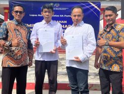 Penyerahan Remisi Khusus Keagamaan Bagi WBP Buddha Lapas Narkotika Pamekasan