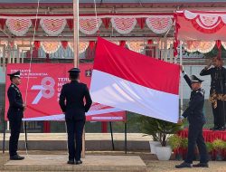 Lapas Narkotika Kelas IIA Pamekasan Gelar Upacara Peringatan HUT Kemerdekaan RI ke-78
