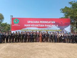Pemkab Pamekasan Gelar Upacara Hari Kesaktian Pancasila, Pj Bupati Masrukin Ingatkan Hidup Berbhinneka Tunggal Ika