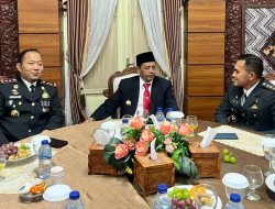 Jalin Silaturahmi, Kunjungan Plt. Kalapas Narkotika Kelas IIA Pamekasan Disambut Hangat Pj Bupati Masrukin