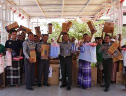 Berikan Pelayanan Prima, Warga Binaan Lapas Narkotika Pamekasan Mendapat Peralatan Makan Gratis