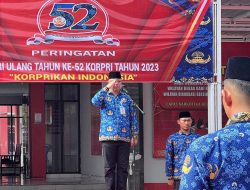 Upacara Peringatan HUT Korpri ke-52, Kalapas Narkotika Pamekasan: Tingkatkan Kualitas Diri dan Berikan Pelayanan Terbaik