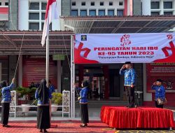 Peringati Hari Ibu ke-95 2023, Seluruh Pegawai Lapas Narkotika Pamekasan Ikuti Upacara