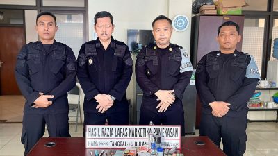 Deteksi Dini, Lapas Narkotika Kelas IIA Pamekasan Razia Blok Hunian WBP