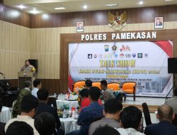 Momentum HPN 2024, Polres Pamekasan Ajak Seluruh Wartawan Sukseskan Pemilu 2024