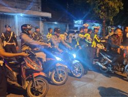 Polisi Amankan Puluhan Motor yang Terjaring Razia Balap Liar di Pamekasan