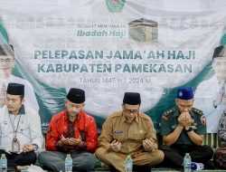 Pelepasan Jemaah Haji 2024, Pj Bupati Masrukin: Jaga Nama Baik Pamekasan