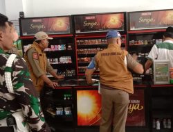 Cegah Peredaran Rokok Ilegal, Satpol PP dan Damkar Pamekasan Kembali Gelar Operasi