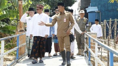 Pj Bupati Pamekasan Pantau Langsung Tiga Proyek Normalisasi Sungai Jelang Musim Hujan