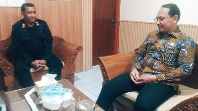 Kalapas Narkotika Pamekasan Kunker ke DLH, Upaya Cegah Banjir Akibat Sampah dan Limbah