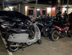 Antisipasi Balap Liar, Polres Pamekasan Amankan 21 Sepeda Motor di Bulan Ramadan