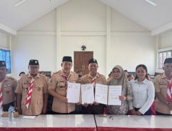 Tingkatkan Kedisiplinan Warga Binaan, Lapas Narkotika Pamekasan Gandeng Kwarcab Gerakan Pramuka dan Sanggar Senam