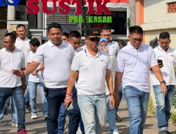 Kalapas Kusnan Pimpin Jalan Sehat, Kobarkan Semangat Kemerdekaan di Lapas Narkotika Pamekasan