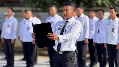 Berlangsung Khidmat, Lapas Narkotika Pamekasan Sukses Gelar Upacara Hari Kesaktian Pancasila