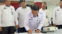 Berantas HALINAR, Lapas Narkotika Pamekasan Lakukan Penandatanganan Komitmen Bersama Pemasyarakatan Se-Indonesia