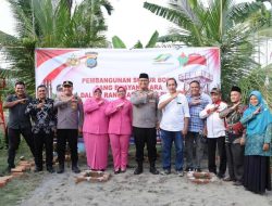 Holding Perkebunan Nusantara Perkuat Akses Air Bersih, PTPN IV PalmCo dan Polres Langkat Bangun Sumur Bor bagi Masyarakat