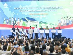 Presiden Prabowo Saksikan Akad Massal 62.710 Rumah Subsidi, BP Tapera Cetak Rekor Baru
