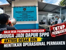 Balai Desa Pasanggar Pamekasan Diduga Jadi Dapur SPPG, Aktivis Desak BGN Hentikan Operasional Permanen