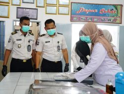 Bersama Puskesmas Teja, Lapas Narkotika Pamekasan Awasi Kualitas Makanan Warga Binaan